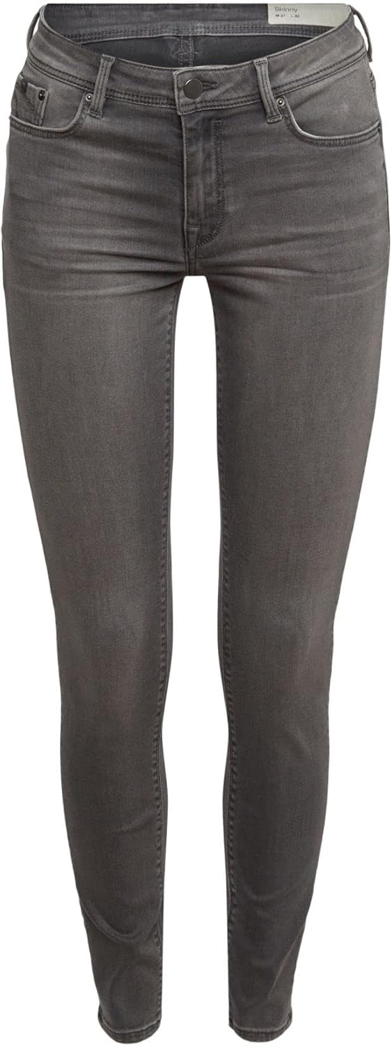 ESPRIT Damen Jeans 28W / 30L 922/Grey Medium Wash, 28W / 30L 922/Grey Medium Wash