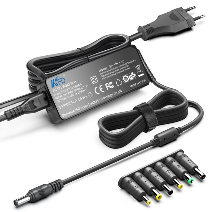 KFD Universal Netzteil 24V Ladegerät für Kettler CP123A0240V2500 42860015 CTR3 CTR5 Ergometer C8 E1