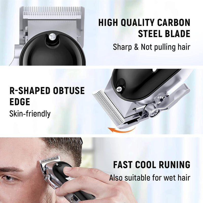 Ufree® Haarschneidemaschine für Männer Professional + Hair Bart Trimmer Kit, Barber Clippers Hair Cu