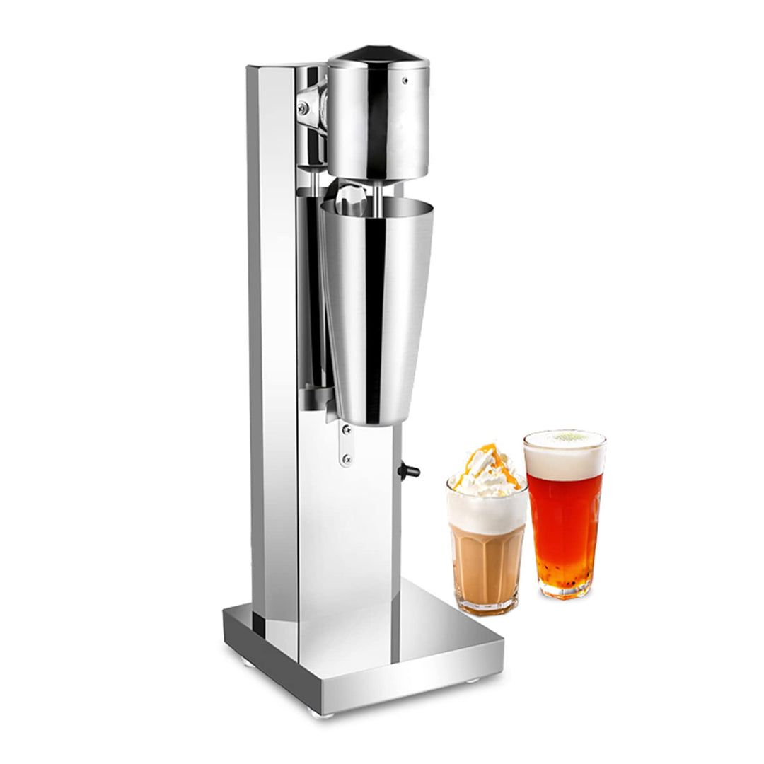 Milchshake Mixer Edelstahl Standmixer Eiweiss Shaker Mixer 650ml, Protein Shaker Elektrisch für Smoo