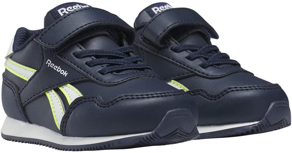 Reebok Unisex Baby Royal Classic Jogger 3 Sneaker 20 EU Vector Navy Footwear White Solar Acid Yellow