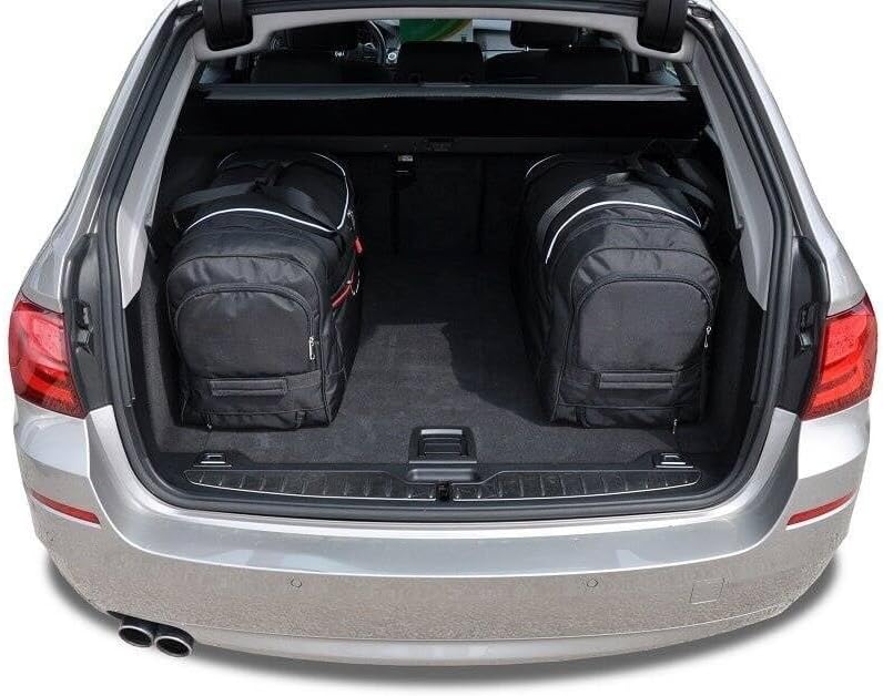 KJUST Dedizierte Reisetaschen 4 stk kompatibel mit BMW 5 TOURING F11 2010-2017