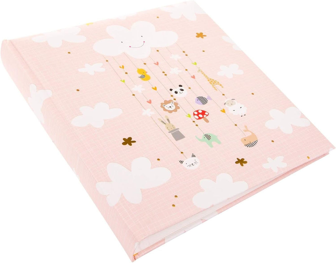 goldbuch 24 455 Fotoalbum Mobile Girl Album 60 weisse Seiten für 120 Bilder, Foto Buch Einband Kunst