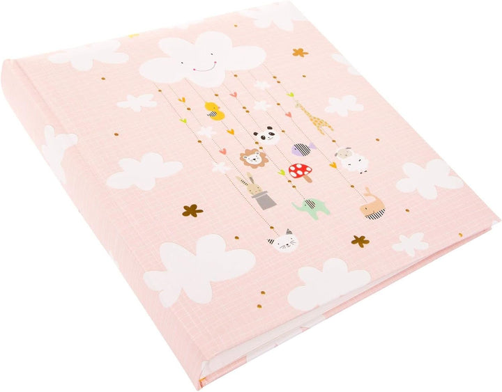 goldbuch 24 455 Fotoalbum Mobile Girl Album 60 weisse Seiten für 120 Bilder, Foto Buch Einband Kunst