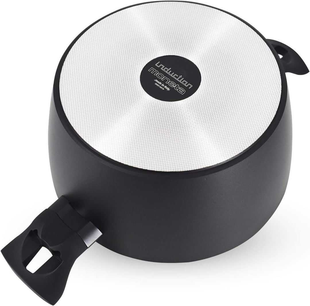 Moneta Nova Stieltopf, Aluminium, Schwarz, 24 cm, 2, 24 cm