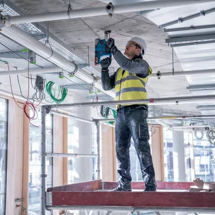 Bosch Professional 18V System Akku-Bohrhammer GBH 18V-22 (mit SDS plus, ideal zum Bohren von 6- bis