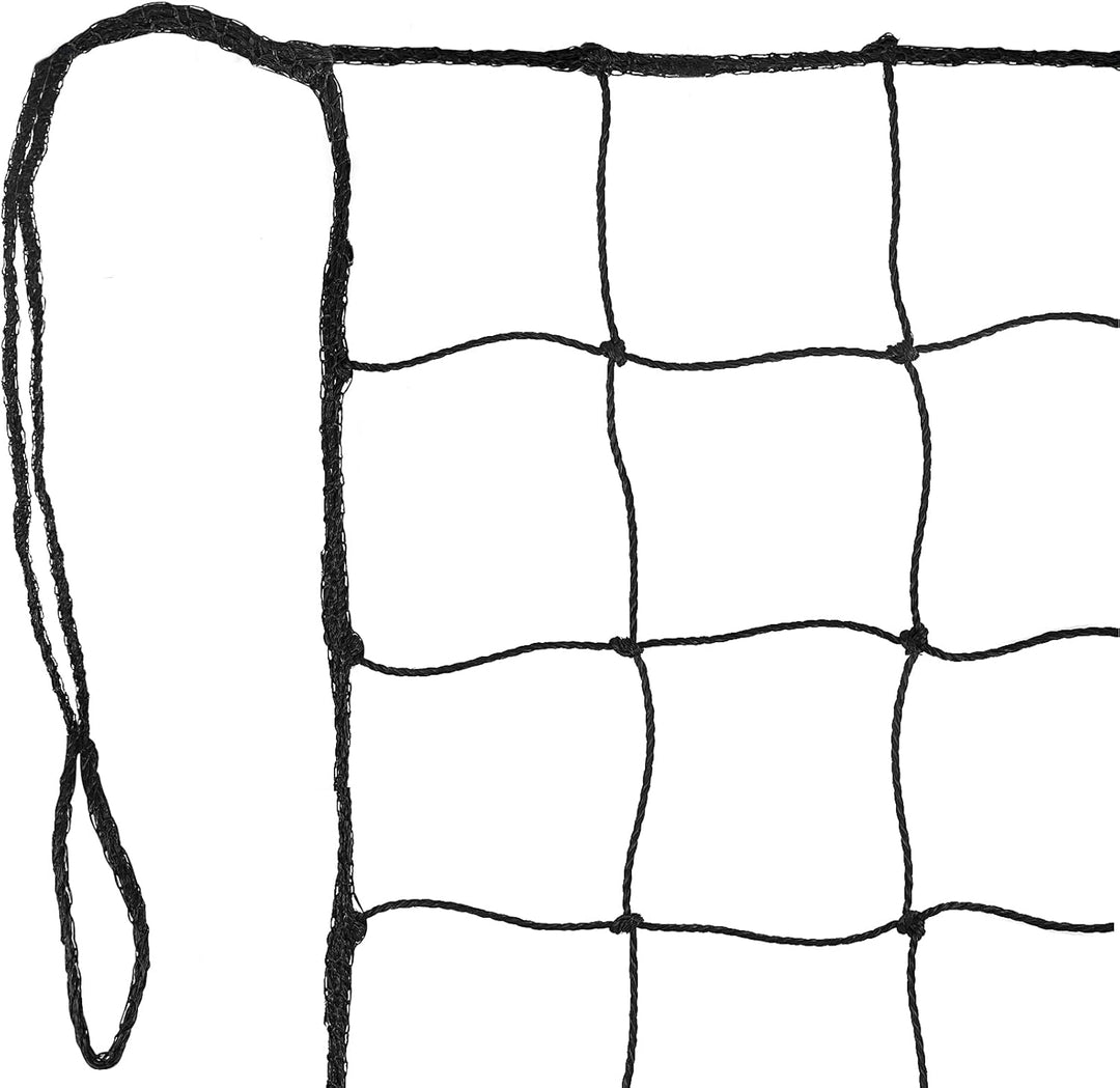 Aoneky Fussball Ballfang Netz 3x3M/3x6M, 2,5mm 42