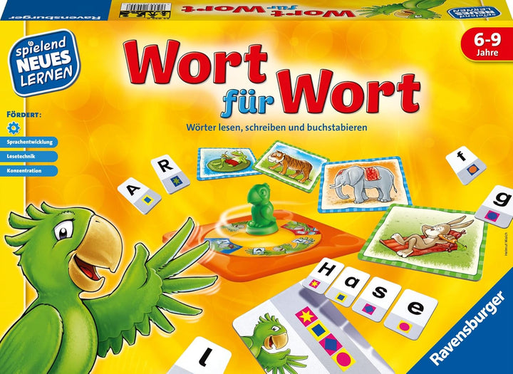Ravensburger 24955 - Wort für Wort - Spielen und Lernen für Kinder, Lernspiel für Kinder von 6-9 Jah