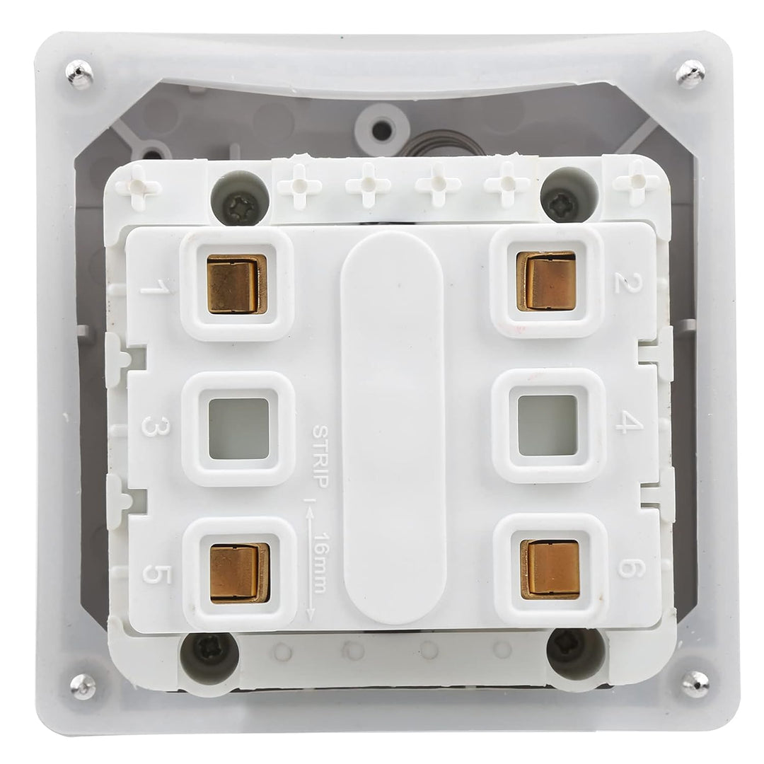 IP66 Wasserdichter Schalter 250V 2 Positionen Drehwahlschalter Staubdichter Ein Aus Schalter für den