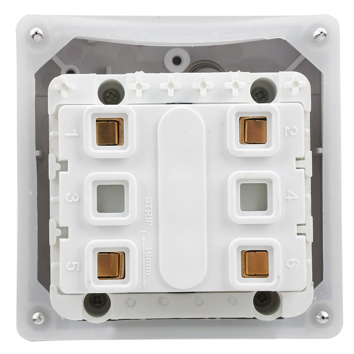 IP66 Wasserdichter Schalter 250V 2 Positionen Drehwahlschalter Staubdichter Ein Aus Schalter für den