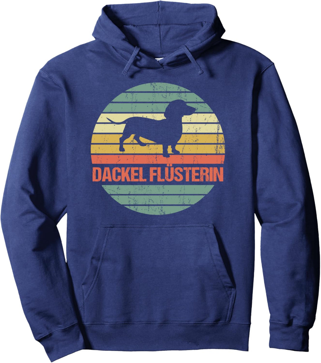 Retro Vintage Dackelflüsterin Dackel Pullover Hoodie