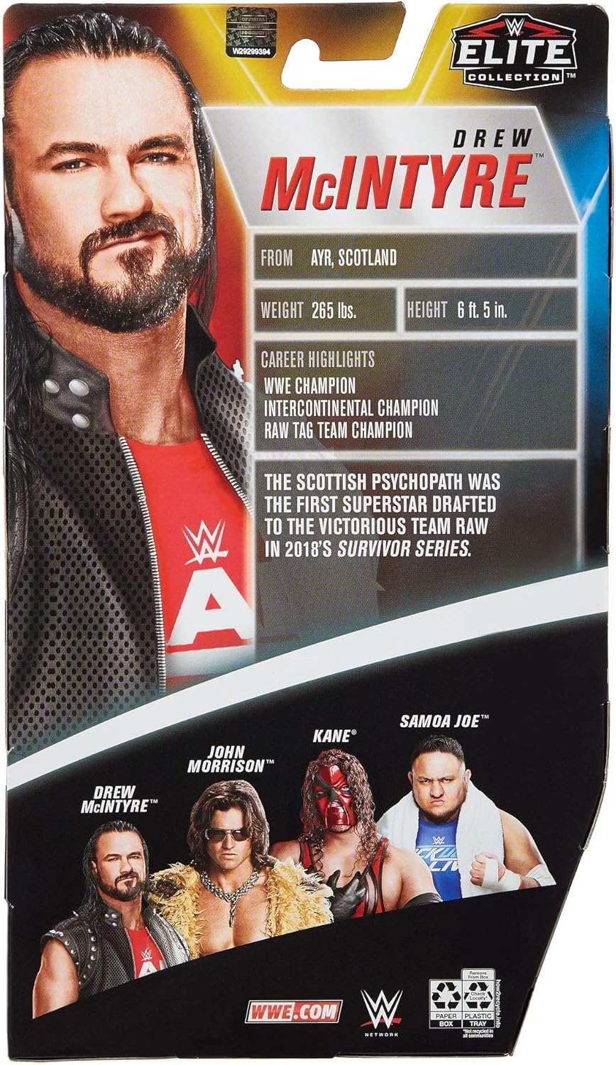WWE Elite - Survivor Series 2020 - Drew Mcintyre Wrestling Figure