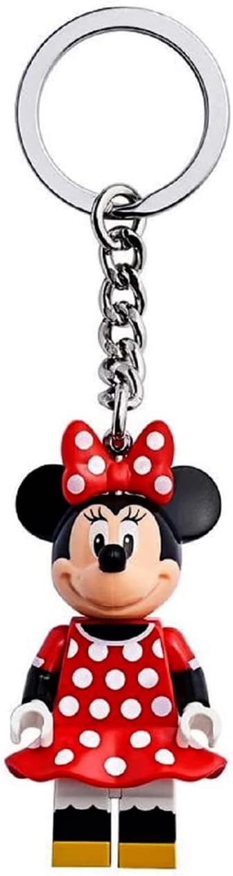 multiple Lego Disney Schlüsselanhänger Bundle Minnie Mouse 853999 und Mickey Mouse 853998 Minifigur