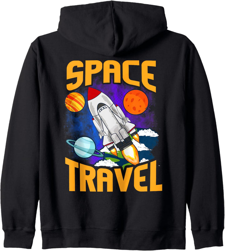 Space Shuttle Astronomie Apollo Mond Landing Mars Kapuzenjacke