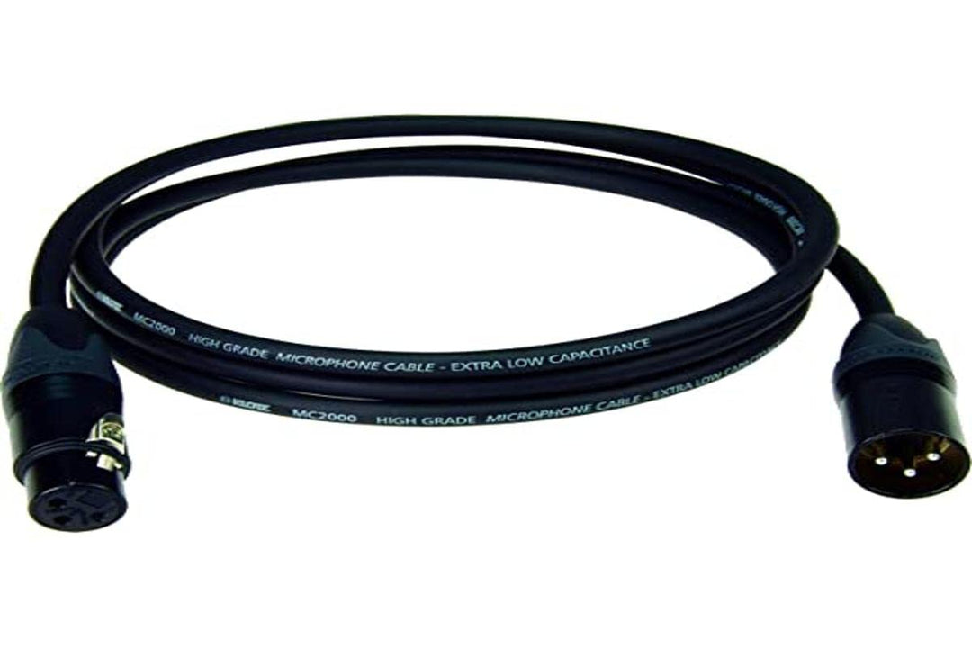 Klotz M-2 Mikrofonkabel 1m schwarz