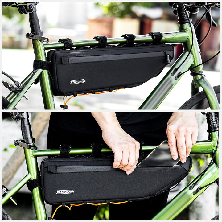 Fahrrad Rahmentasche 3L Fahrradtasche Rahmen Oberrohrtaschen Wasserdicht Frame Bag Bikepacking Tasch
