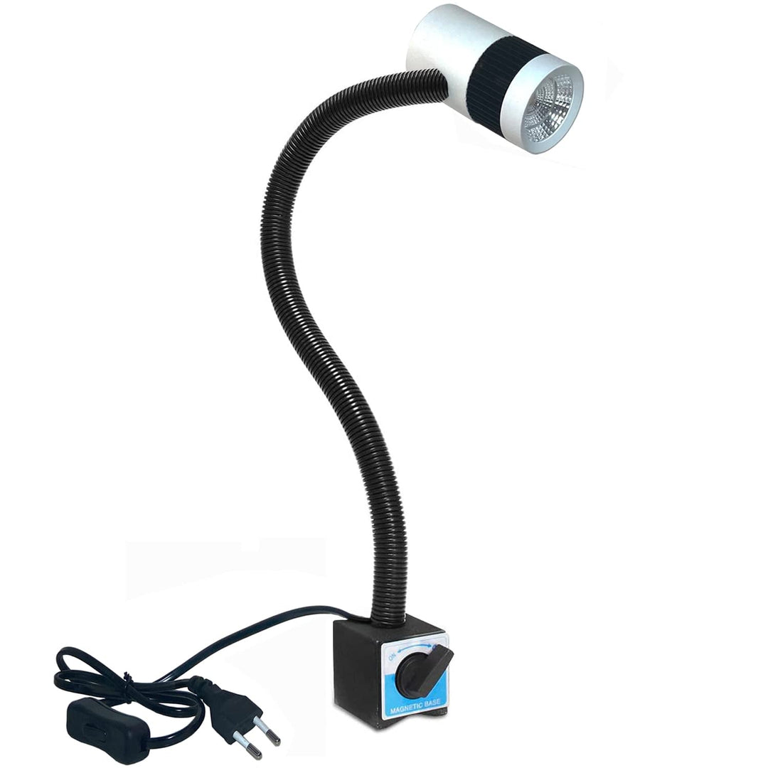 Drehmaschine Led Licht mit Magnetfuss - Maschinenlampe 12W 110V-220V 1500 Lumen Arbeitslicht mit Mag