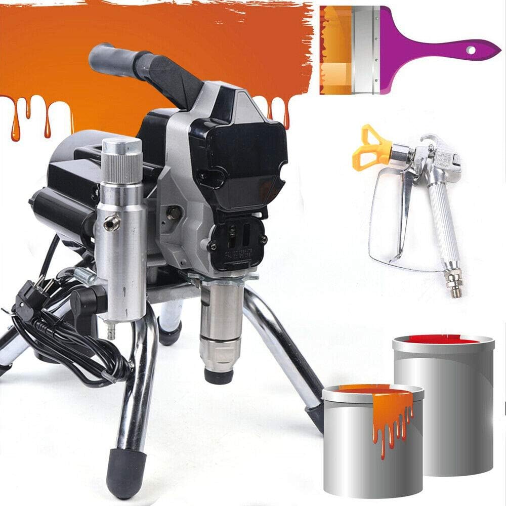 Hochdrucksprüher 3000PSI 2200W Hochdruck Farbsprühgerät Airless Farbsprühgerät Lackiergerät Wall Pai