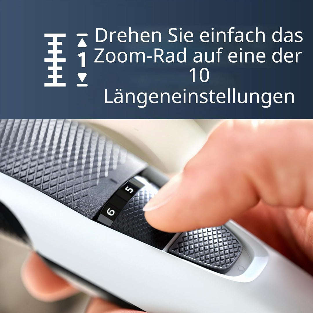 Philips Barttrimmer Serie 3000 mit Lift & Trim-Technologie (Modell BT3206/14)
