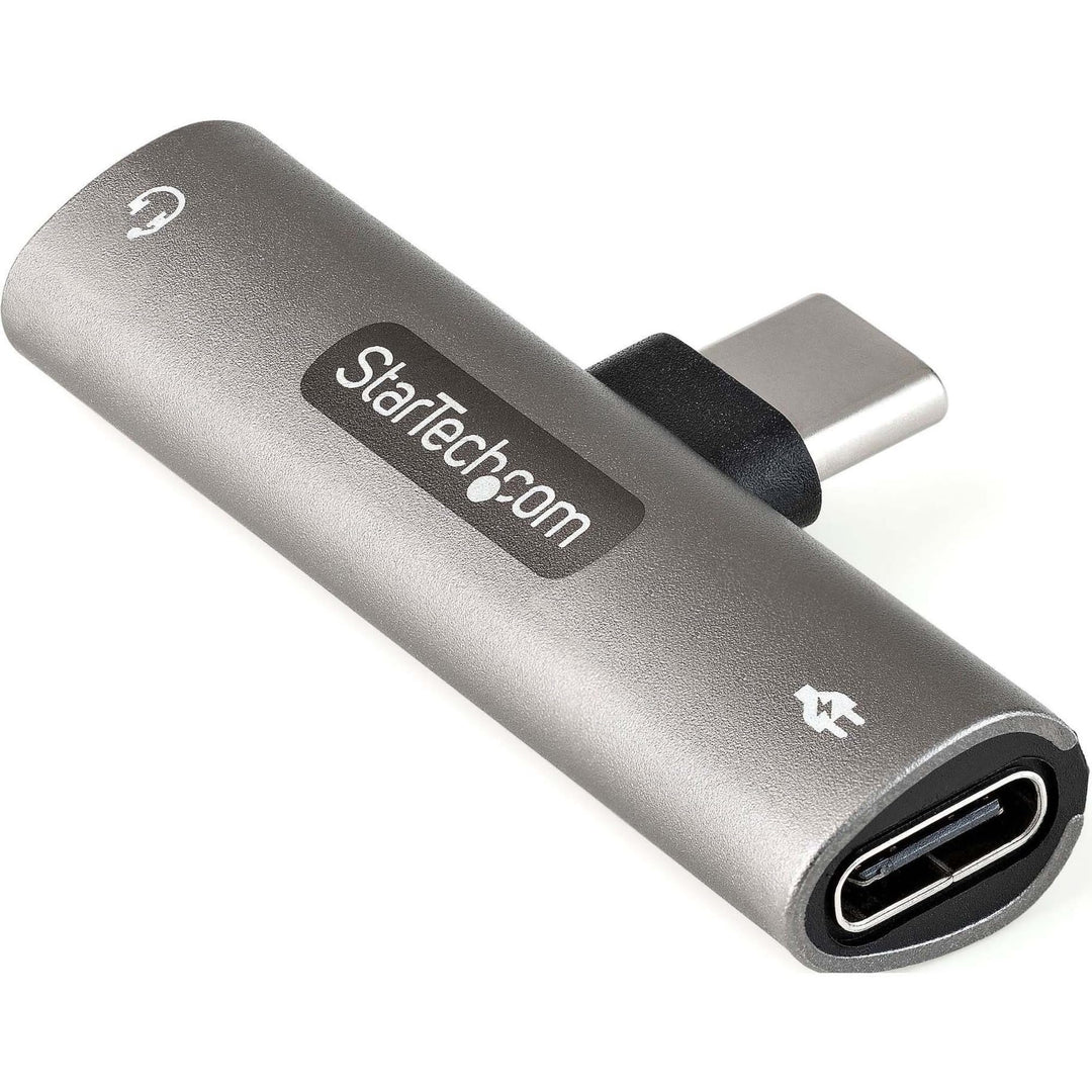StarTech.com USB-C Audio- und Ladeadapter - USB-C-Audio Adapter mit 3,5-mm TRRS Kopfhörer-/Headset B