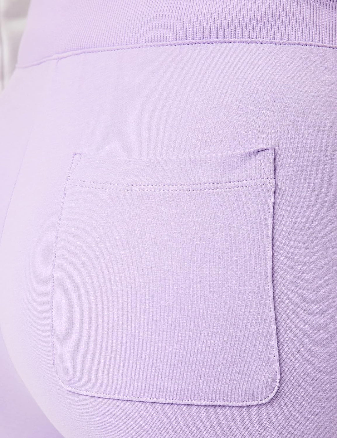 Champion Damen Legacy American Classics Pocket Logo High Waist Rib Cuff Trainingshose, Lavendel