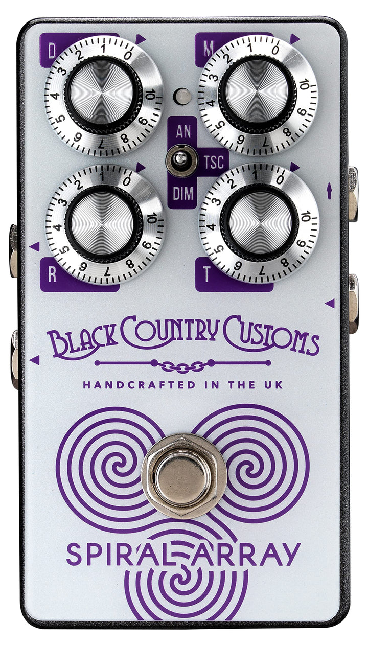 Laney Black Country Customs by Laney - Spiral Array - Boutique Effect Pedal - Boost