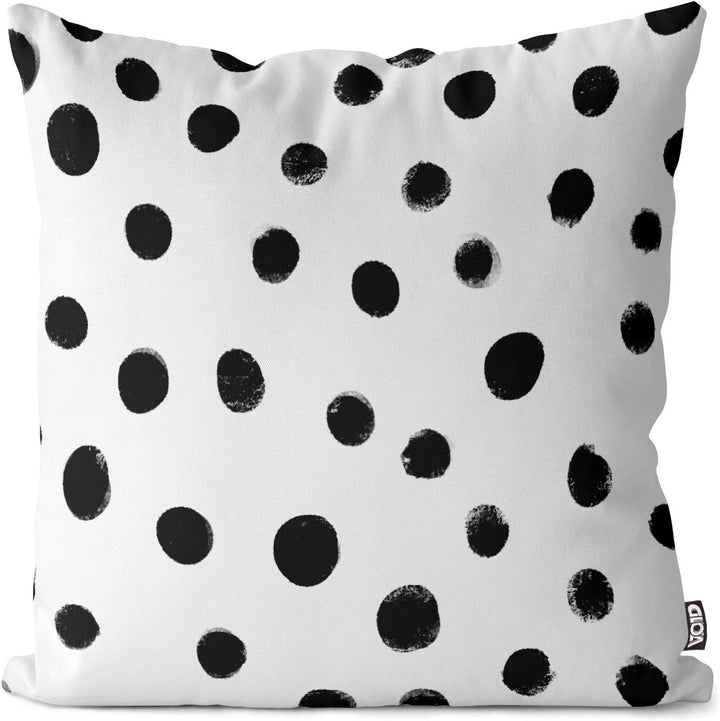 VOID Black Dots Kissenbezug Kissenhülle Sofakissen Kissen Deko Outdoor-Kissen Dekokissen, Kissen Grö