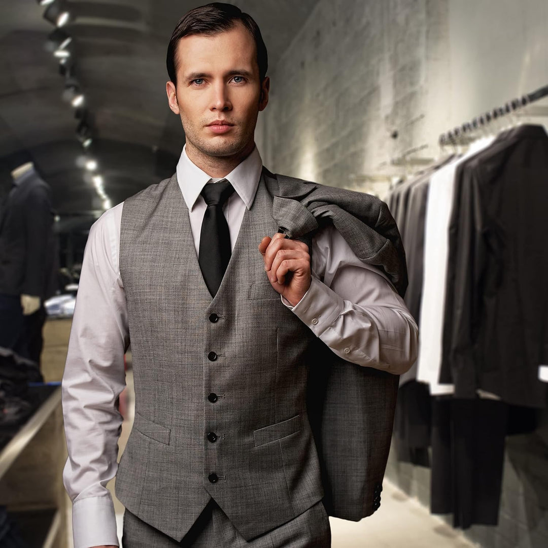 15 x Rockbügel mehrfach, Hosenbügel Holz, 360° drehbarer Haken, Kleiderbügel rutschfest, HBT 45,5x39