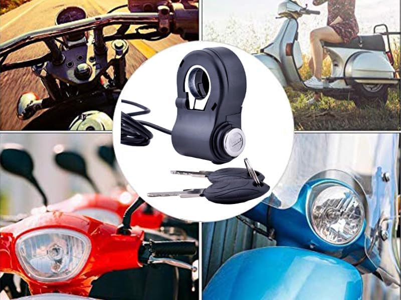 Kunray Universeller E-Bike Daumengashebel 12V-96V E Scooter Gashebel mit E Scooter LED Anzeige Spann