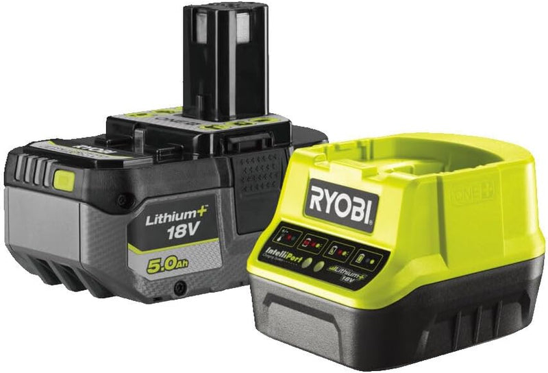RYOBI 18 V ONE+ Akku-Starterset RC18120-150 (Lithium+ Akkutechnologie: Akku-Ladestandsanzeige, Einze