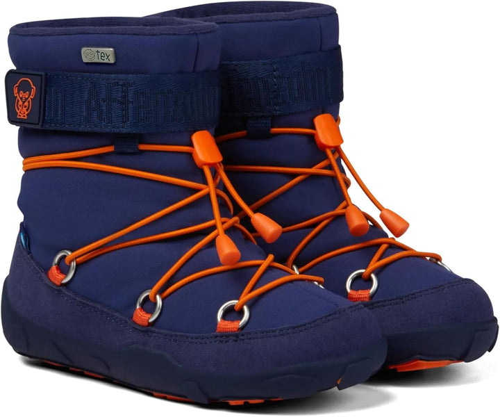 Affenzahn Schneestiefel Vegan Snowy wasserdicht, warm gefüttert, vegan, zum Reinschlüpfen, Grösse 21