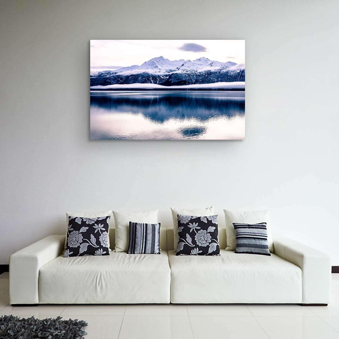 Startonight Bilder Tagtraum Eiszeit, Leinwandbilder Moderne Kunst, Landschaft Wanddeko Kunstdrucke,
