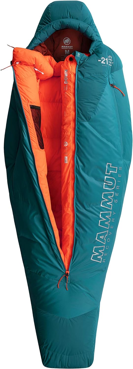 Mammut Damen Protect Down -21C Schlafsack Petrol M, Petrol M