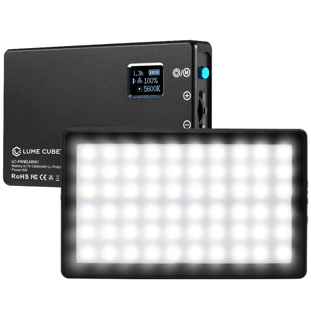 LUME CUBE Panel Mini - Bicolor Continuous Video Light für EIN- und Aus-Kamera-Video