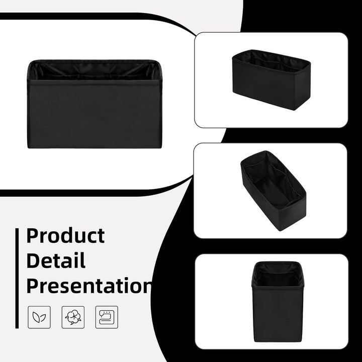 DGAZ Handtaschen Organizer Einsatz für OnTheGo PM/MM/GM Tasche, Seide Tasche in Tasche Organizer, Lu