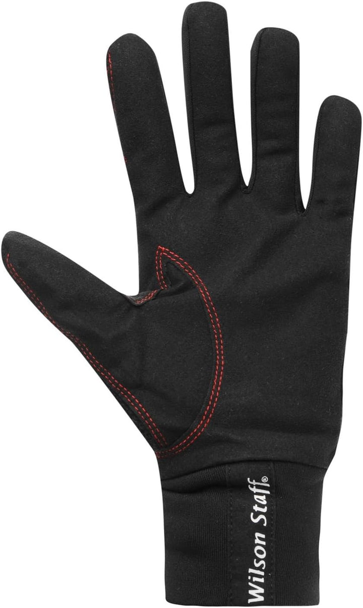 Wilson Herren Seasonal Winterhandschuhe, M XL Schwarz, XL Schwarz