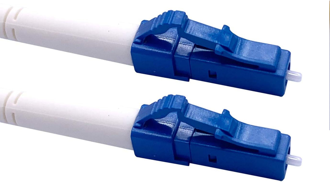 Elfcam - 15m Glasfaserkabel LC/UPC auf LC/UPC Simplex Singlemode 9/125 µm, LWL Kabel LSZH (15M), 15M