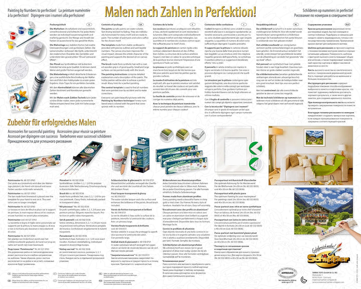 Schipper 609130857 Malen nach Zahlen, Bergbauernhof - Bilder malen für Erwachsene, inklusive Pinsel