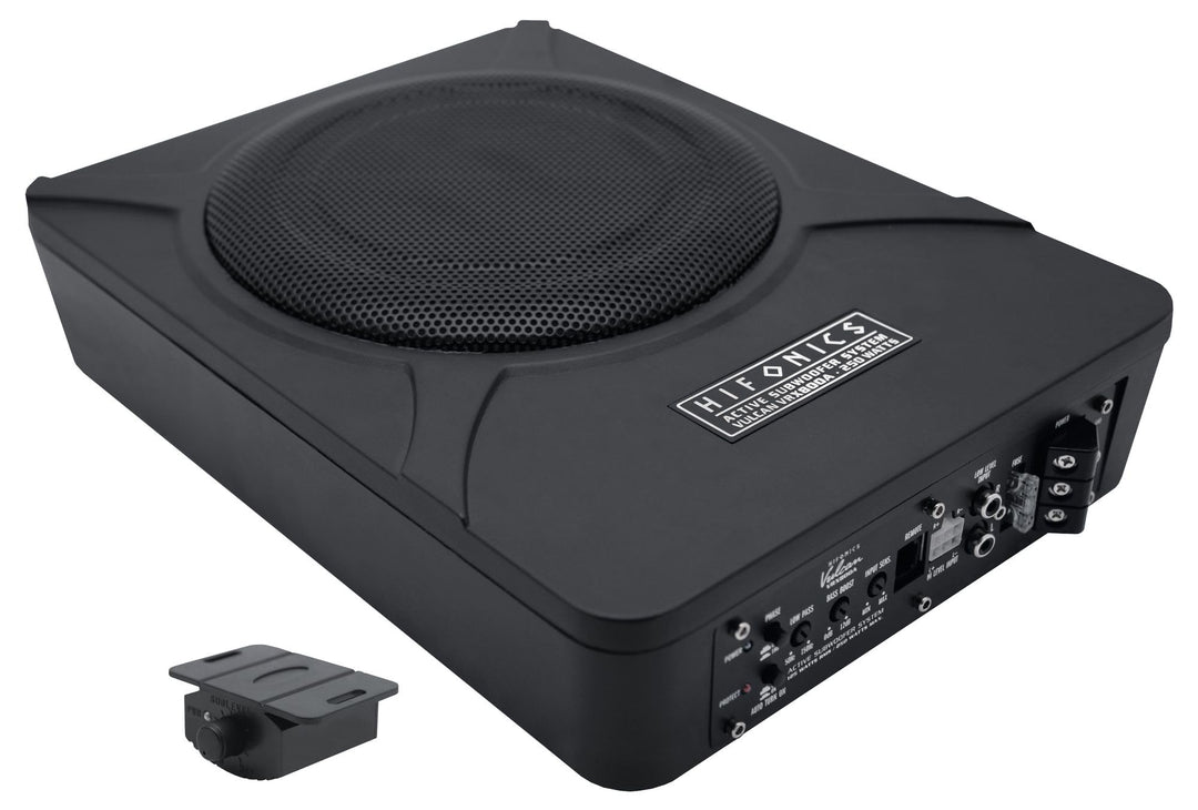 Hifonics VRX800A | 20 cm Aktiv-Untersitz Subwoofer mit 250 Watt max.