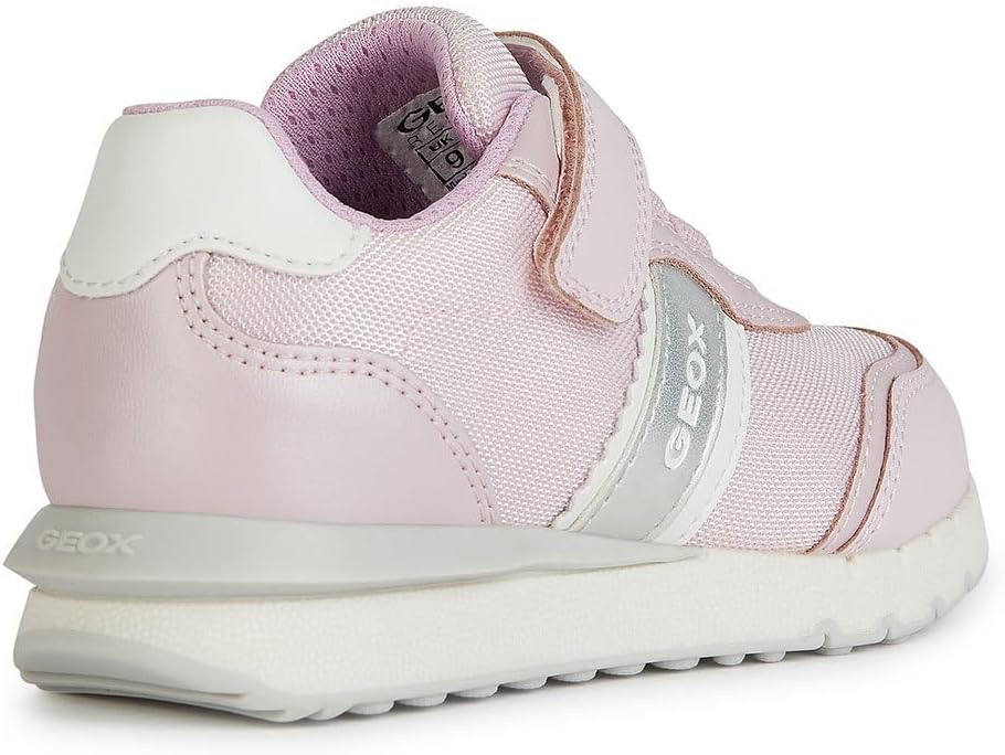 Geox Mädchen J Fastics Girl B Sneaker, Pink White