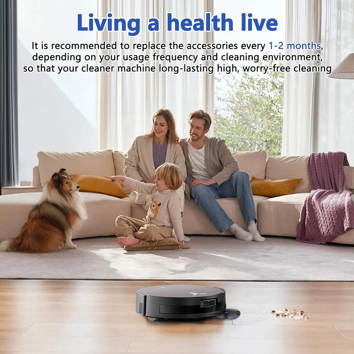 15 Stück Zubehör-Set für Ecovacs Deebot X11 OmniCyclone/ X11 Pro Omni/ X9 Pro Omni Staubsauger, Ersa
