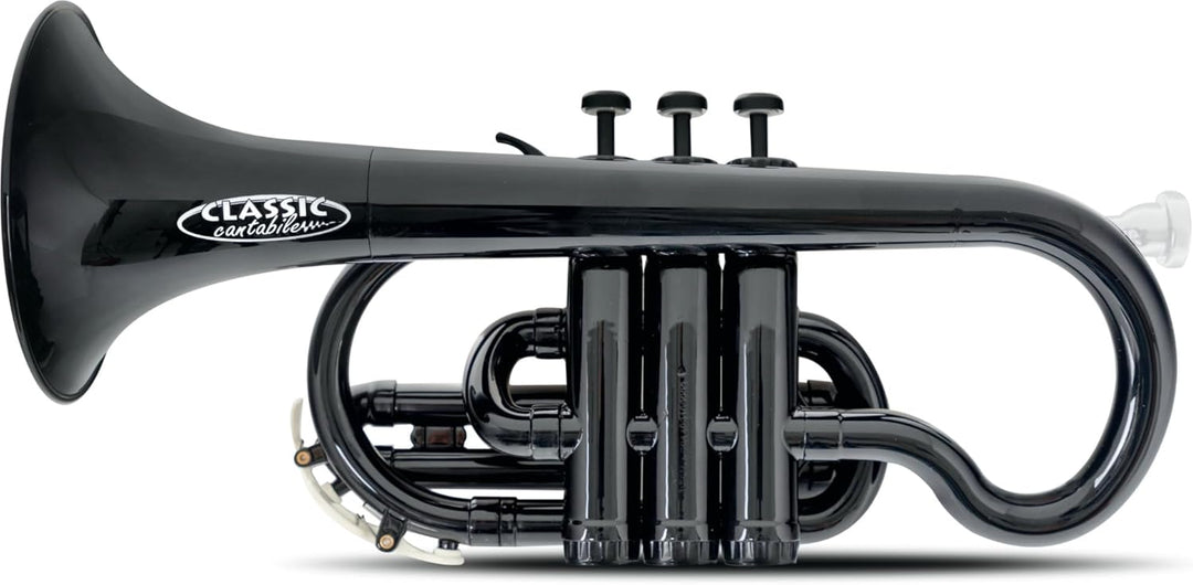 Classic Cantabile MardiBrass Kunststoff Cornet - Aluminium-Ventile - nur 520g leicht - inkl. Mundstü