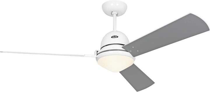 kaiserkraft | Deckenventilator LIBECCIO | ohne Fernbedienung | Kirschbaum/Ahorn/Lack lichtgrau/Lack
