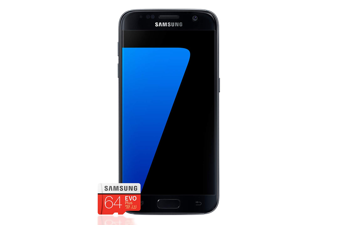 Samsung Galaxy S7 Smartphone Bundle (5,1 Zoll (12,9 cm), 32GB interner Speicher) + Samsung EVO Plus