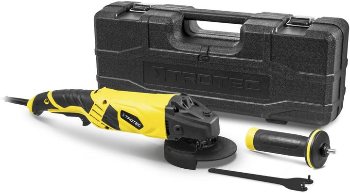 TROTEC Winkelschleifer PAGS 10‑125 – Trennschleifer 1.200 Watt, Drehzahl von 5.000 min-¹ bis 12.000