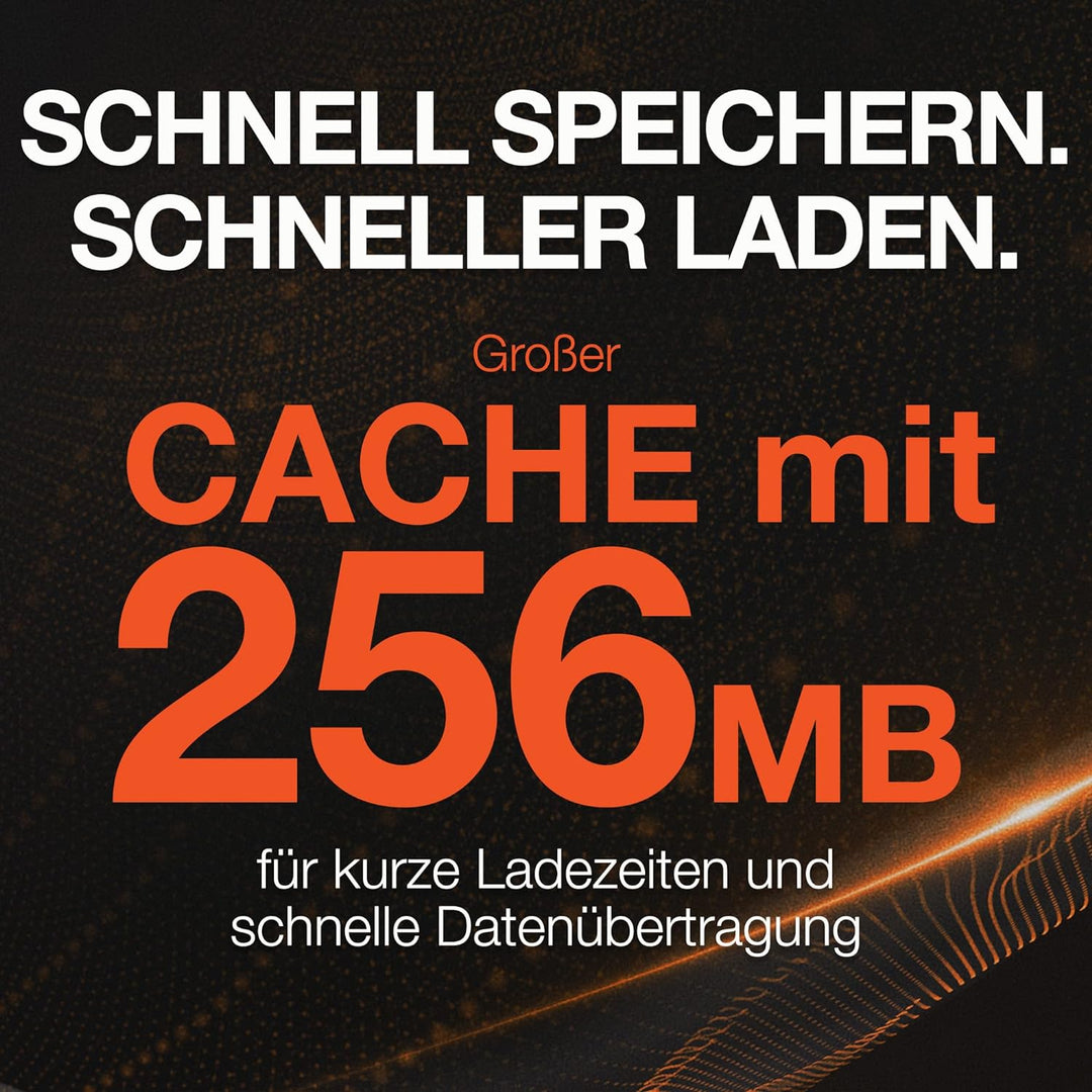 Seagate FireCuda 8TB interne Festplatte HDD, 3.5 Zoll, 7200 U/Min, CMR, 256 MB Cache, SATA 6GB/s, si