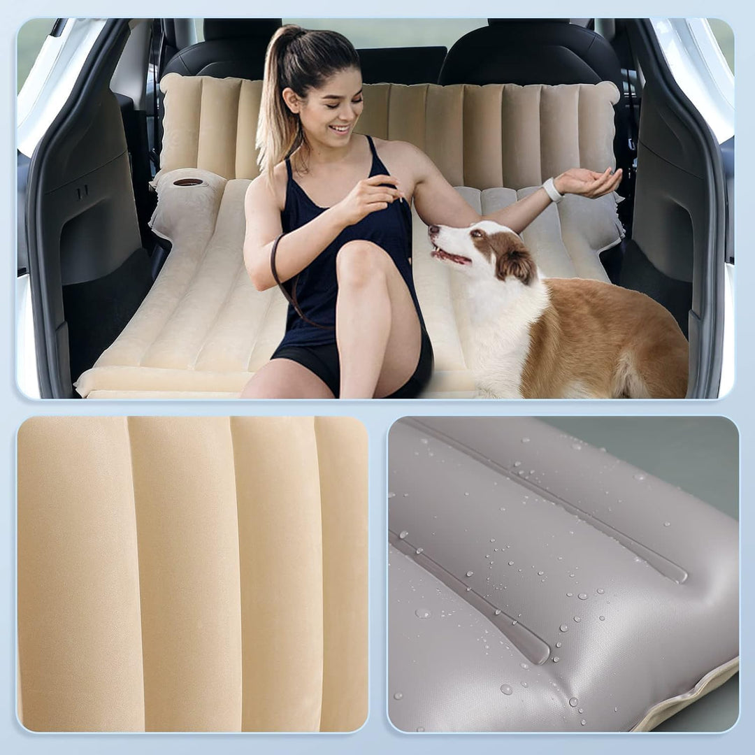 Topfit Aufblasbare SUV Luftmatratze Camping Bett Auto Luftbett Reise Schlafbett Pad Outdoor Matte fü