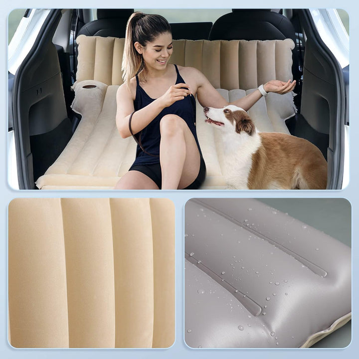 Topfit Aufblasbare SUV Luftmatratze Camping Bett Auto Luftbett Reise Schlafbett Pad Outdoor Matte fü