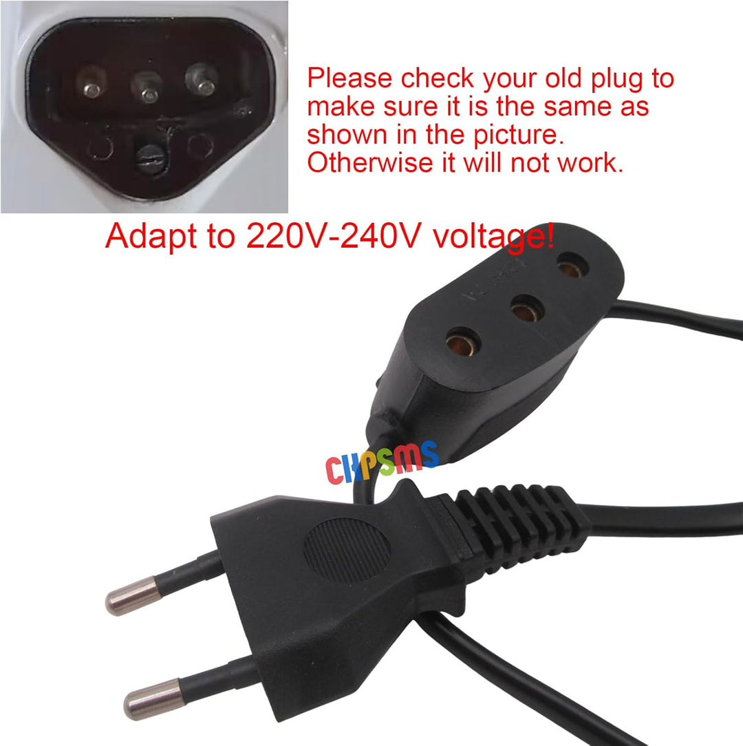 ckpsms Marke - 1STÜCK # 196131 220V Fussschalterpedalkabel Kompatibel mit Singer Federgewicht 201 22