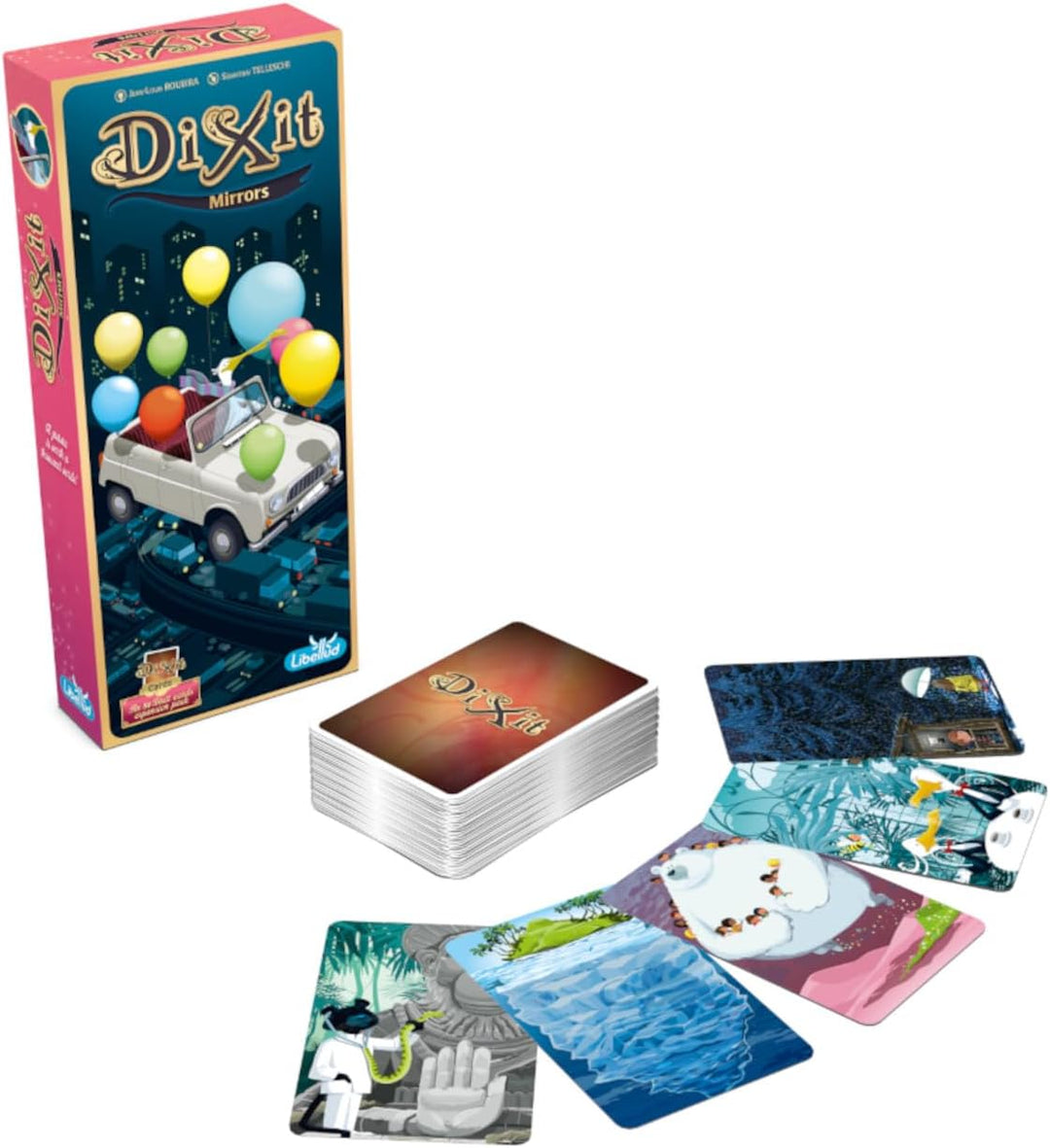 Libellud , Dixit Expansion 10: Mirrors , Board Game , Ages 8+ , 3 to 8 Players , 30 Minutes Playing
